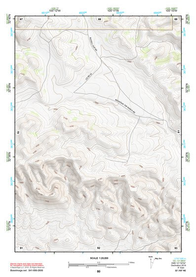 32105NE Page 80 Alamogordo Topo Preview 1