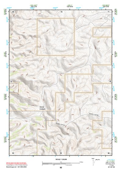 32105NE Page 82 Alamogordo Topo Preview 1