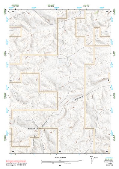 32105NE Page 83 Alamogordo Topo Preview 1