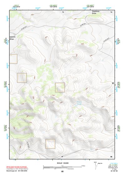 32105NE Page 85 Alamogordo Topo Preview 1