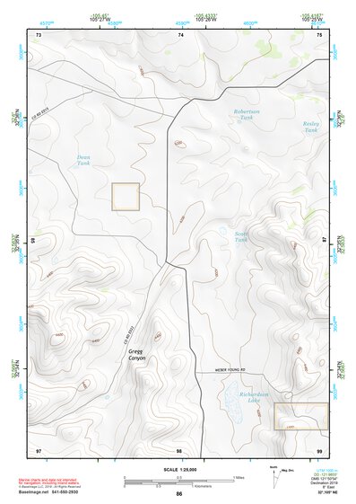 32105NE Page 86 Alamogordo Topo Preview 1