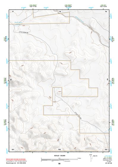 32105NE Page 90 Alamogordo Topo Preview 1