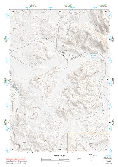 32105NE Page 92 Alamogordo Topo Preview 1