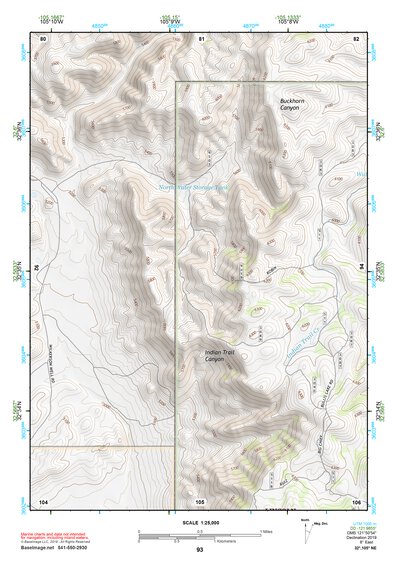 32105NE Page 93 Alamogordo Topo Preview 1