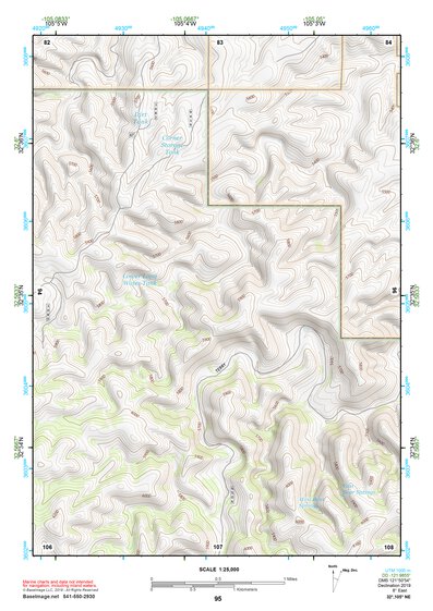 32105NE Page 95 Alamogordo Topo Preview 1