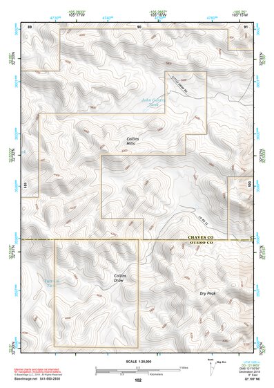 32105NE Page 102 Alamogordo Topo Preview 1