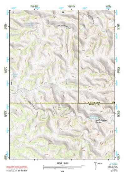 32105NE Page 108 Alamogordo Topo Preview 1