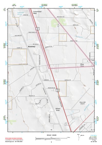 32105NW Page 1 Alamogordo Topo Preview 1