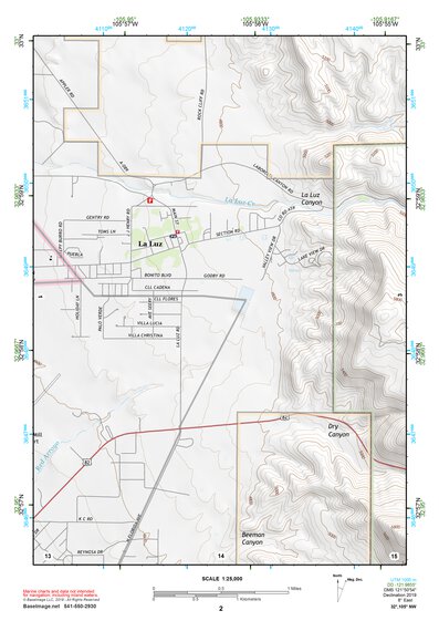 32105NW Page 2 Alamogordo Topo Preview 1
