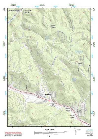 32105NW Page 9 Alamogordo Topo Preview 1