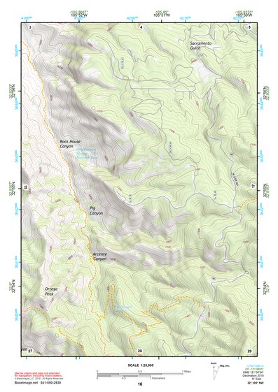 32105NW Page 16 Alamogordo Topo Preview 1