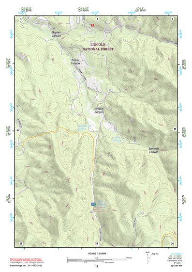 32105NW Page 17 Alamogordo Topo Preview 1