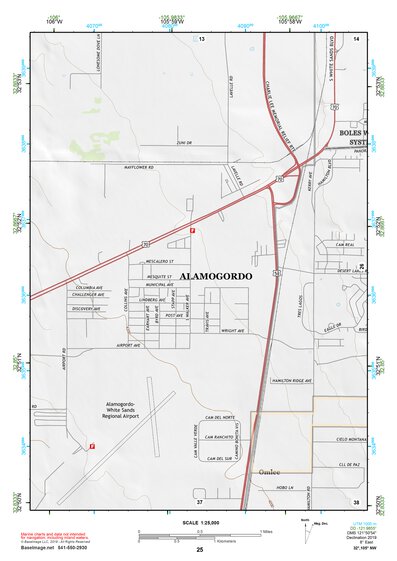 32105NW Page 25 Alamogordo Topo Preview 1