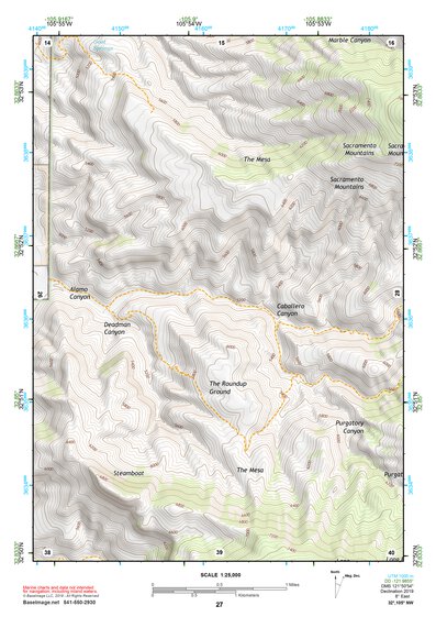 32105NW Page 27 Alamogordo Topo Preview 1