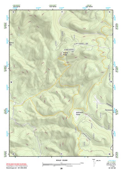 32105NW Page 29 Alamogordo Topo Preview 1