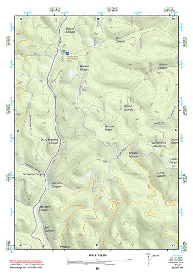 32105NW Page 30 Alamogordo Topo Preview 1