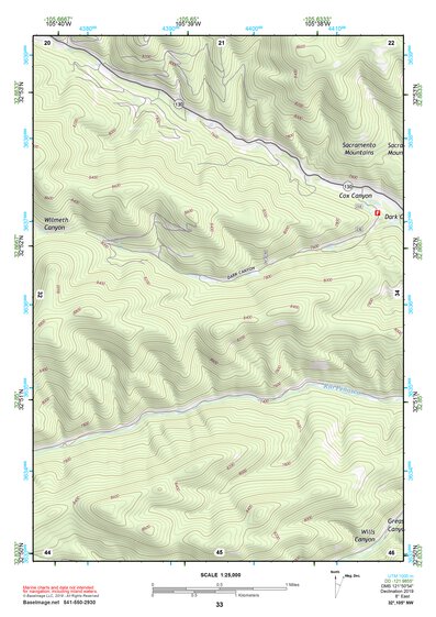 32105NW Page 33 Alamogordo Topo Preview 1