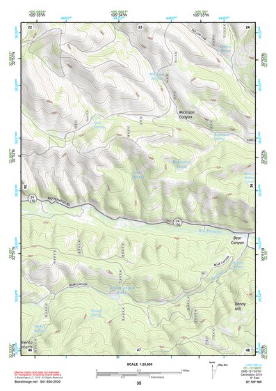 32105NW Page 35 Alamogordo Topo Preview 1