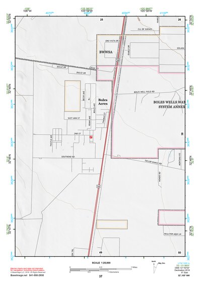 32105NW Page 37 Alamogordo Topo Preview 1