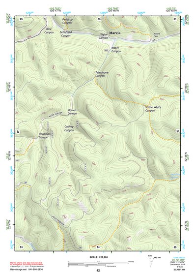 32105NW Page 42 Alamogordo Topo Preview 1