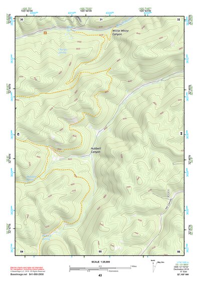 32105NW Page 43 Alamogordo Topo Preview 1