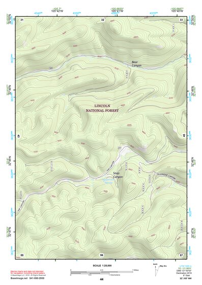 32105NW Page 44 Alamogordo Topo Preview 1