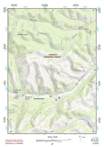 32105NW Page 47 Alamogordo Topo Preview 1