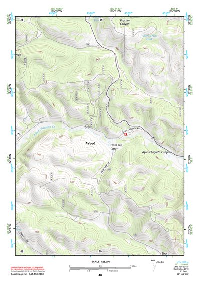 32105NW Page 48 Alamogordo Topo Preview 1