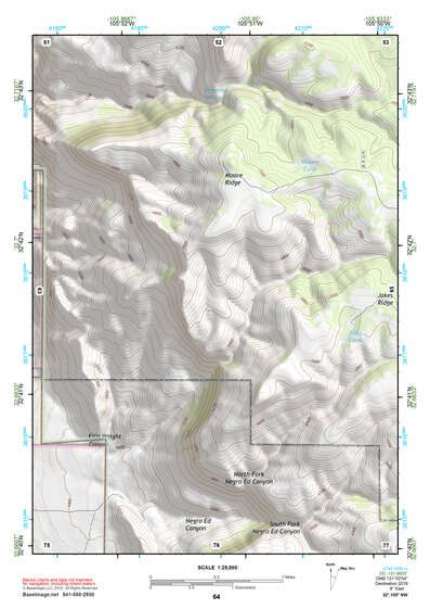 32105NW Page 64 Alamogordo Topo Preview 1