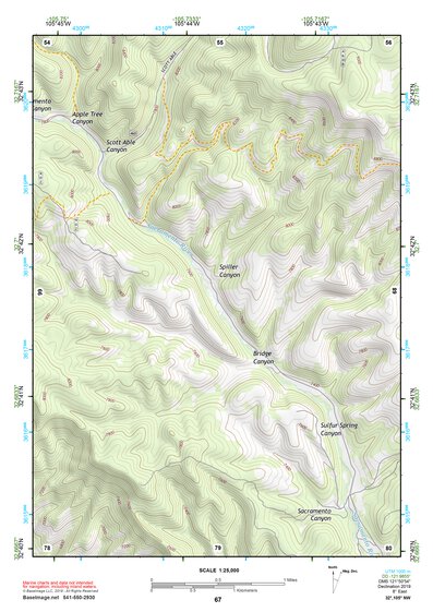 32105NW Page 67 Alamogordo Topo Preview 1