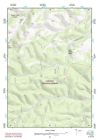 32105NW Page 71 Alamogordo Topo Preview 1