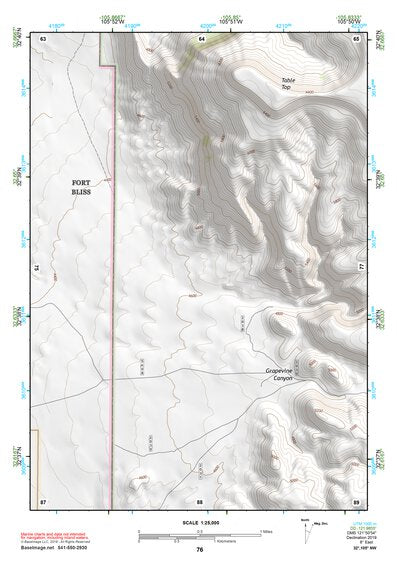 32105NW Page 76 Alamogordo Topo Preview 1