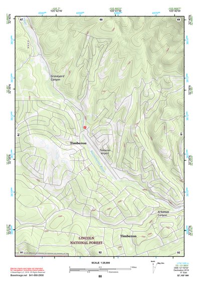 32105NW Page 80 Alamogordo Topo Preview 1