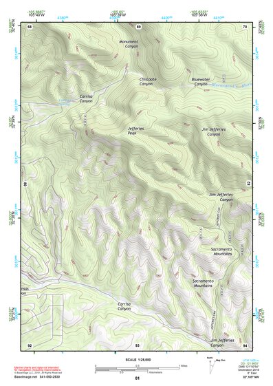 32105NW Page 81 Alamogordo Topo Preview 1