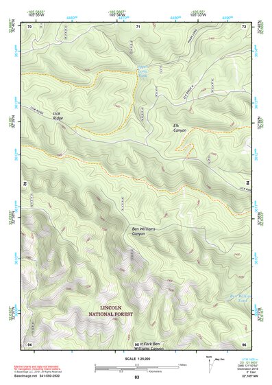 32105NW Page 83 Alamogordo Topo Preview 1