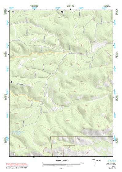 32105NW Page 84 Alamogordo Topo Preview 1