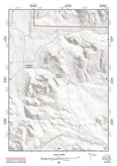 32105NW Page 88 Alamogordo Topo Preview 1