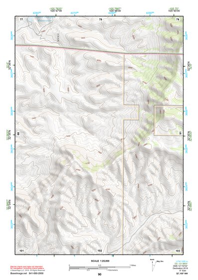 32105NW Page 90 Alamogordo Topo Preview 1