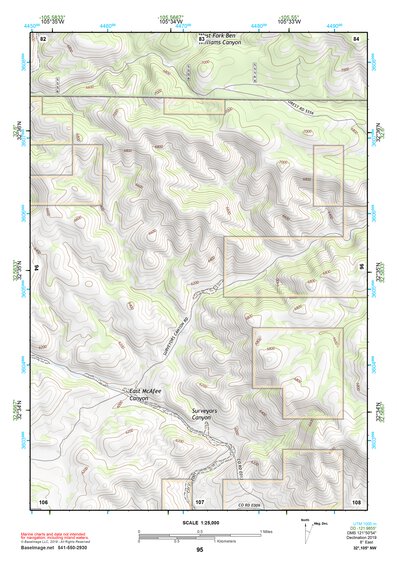 32105NW Page 95 Alamogordo Topo Preview 1