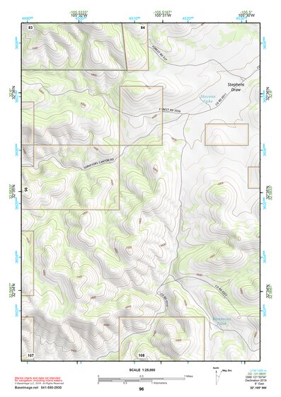 32105NW Page 96 Alamogordo Topo Preview 1