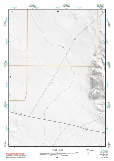 32105NW Page 98 Alamogordo Topo Preview 1