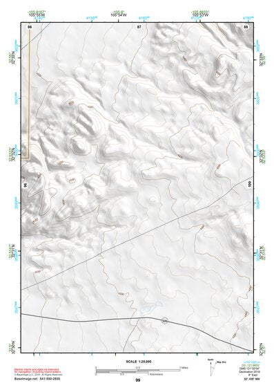 32105NW Page 99 Alamogordo Topo Preview 1