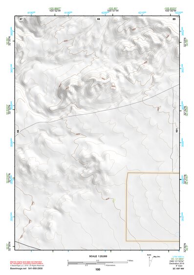 32105NW Page 100 Alamogordo Topo Preview 1