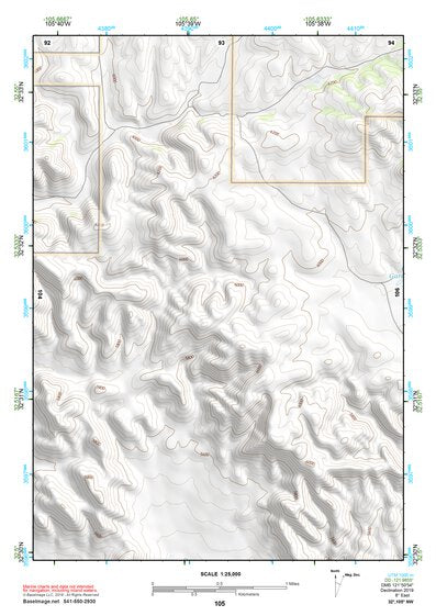 32105NW Page 105 Alamogordo Topo Preview 1