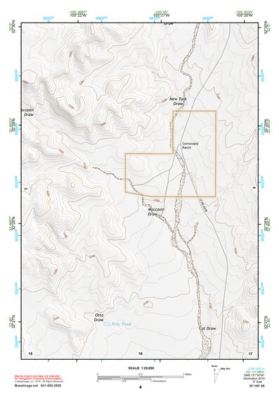 32105SE Page 4 Crow Flats Topo Preview 1