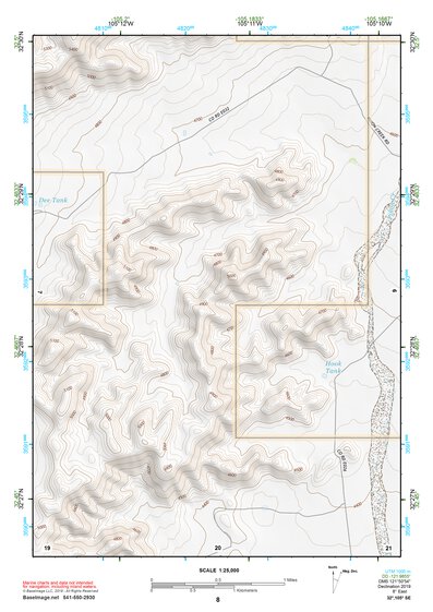 32105SE Page 8 Crow Flats Topo Preview 1