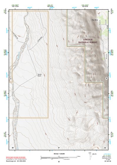 32105SE Page 9 Crow Flats Topo Preview 1