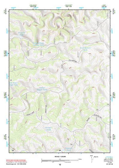 32105SE Page 12 Crow Flats Topo Preview 1