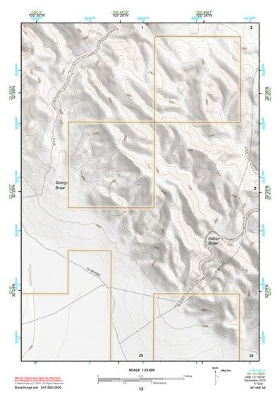 32105SE Page 13 Crow Flats Topo Preview 1