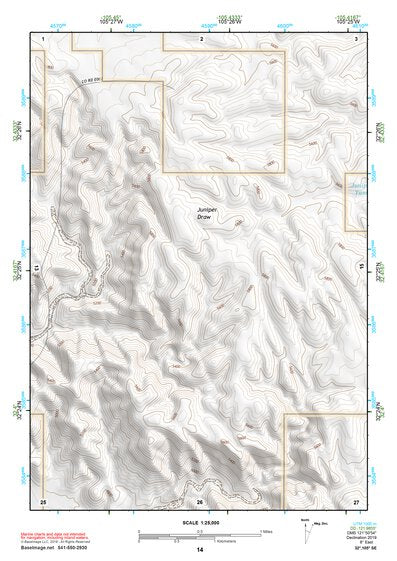 32105SE Page 14 Crow Flats Topo Preview 1